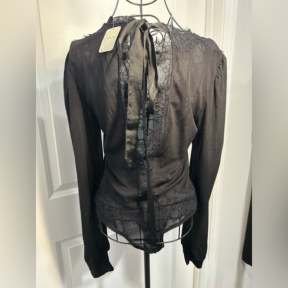 Free People Sweet Nothings Long Sleeve Bodysuit - Picture 4 of 4